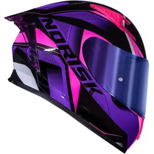 Imagem 3 de Capacete Norisk Flow Pulse - Roxo/Rosa