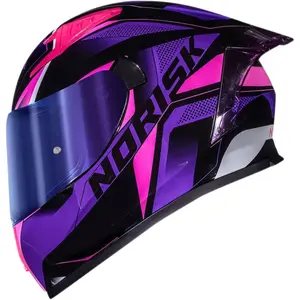 Imagem 2 de Capacete Norisk Flow Pulse - Roxo/Rosa
