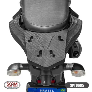 Imagem 4 de Suporte Scam Yamaha FZ15 (apartir de 2023) Preto - SPTO695