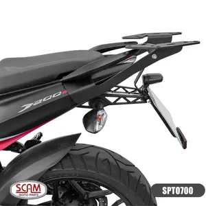 Imagem 2 de Suporte Scam Bajaj Dominar 160 / Dominar 200 (apartir de 2023) Preto - SPTO700