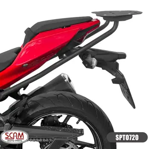 Imagem 2 de Suporte Scam Kawasaki Ninja 400/Z400 (apartir de 2019) / Ninja 500/Z500 (apartir de 2025) Preto - SPTO720