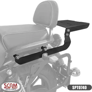 Imagem 1 de Suporte Scam Royal Enfield Meteor 350 (apartir de 2022) Preto - SPTO740
