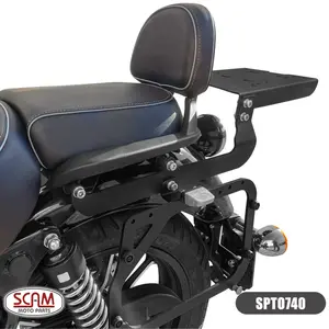 Imagem 2 de Suporte Scam Royal Enfield Meteor 350 (apartir de 2022) Preto - SPTO740