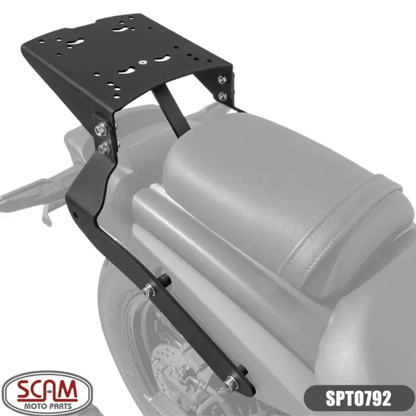 Imagem 1 de Suporte Scam Kawasaki Eliminator 500 (apartir de 2024) Preto - SPTO792
