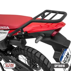 Imagem 4 de Suporte Scam Honda XR300L Tornado (apartir de 2025) Preto - SPTO816