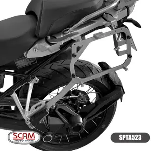Imagem 1 de Suporte Lateral Scam BMW R 1200 GS/ADV (apartir de 2013) / R 1250 GS/ADV (apartir de 2019) Prata - SPTA523