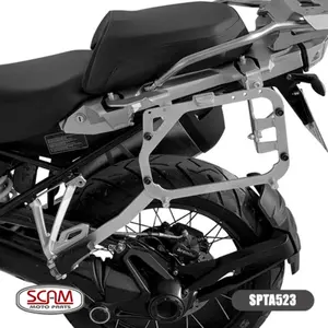 Imagem 3 de Suporte Lateral Scam BMW R 1200 GS/ADV (apartir de 2013) / R 1250 GS/ADV (apartir de 2019) Prata - SPTA523