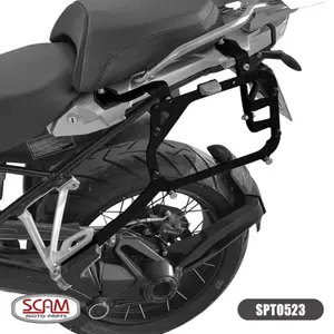 Imagem 2 de Suporte Lateral Scam BMW R 1200 GS/ADV (apartir de 2013) / R 1250 GS/ADV (apartir de 2019) Preto - SPTO523