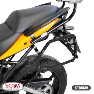 Imagem 3 de Suporte Lateral Scam Kawasaki Versys 650 (2010-2014) Preto - SPTO039