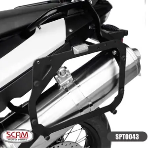 Imagem 2 de Suporte Lateral Scam BMW F700GS (apartir de 2017) / F800GS (2008-2018) Preto - SPTO043