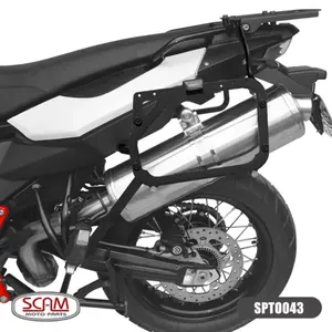 Imagem 3 de Suporte Lateral Scam BMW F700GS (apartir de 2017) / F800GS (2008-2018) Preto - SPTO043