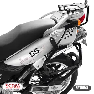 Imagem 2 de Suporte Lateral Scam BMW G650GS (apartir de 2009) Preto - SPTO047