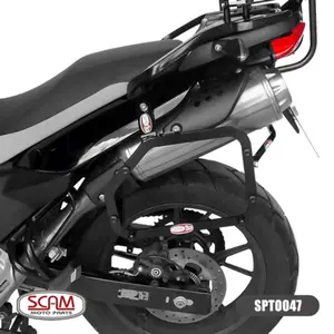 Imagem 4 de Suporte Lateral Scam BMW G650GS (apartir de 2009) Preto - SPTO047