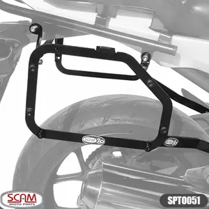 Suporte Lateral Scam BMW NC700X/NC750X (2013-2015) Preto - SPTO051