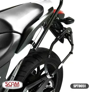 Imagem 2 de Suporte Lateral Scam BMW NC700X/NC750X (2013-2015) Preto - SPTO051