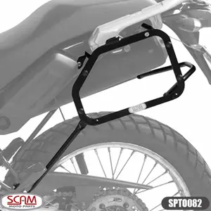 Suporte Lateral Scam Yamaha Tenéré 250 (2011-2015) Preto - SPTO082