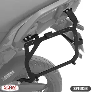Imagem 1 de Suporte Lateral Scam Kawasaki Versys 1000/Tourer (apartir de 2015) Preto - SPTO158