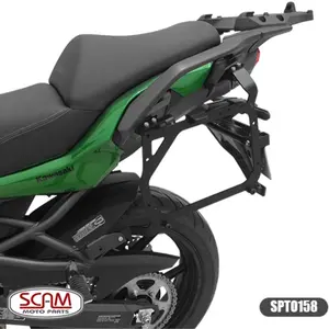 Imagem 4 de Suporte Lateral Scam Kawasaki Versys 1000/Tourer (apartir de 2015) Preto - SPTO158