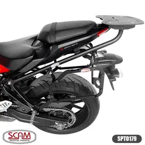 Imagem 2 de Suporte Lateral Scam Yamaha MT07 (apartir de 2015) Preto - SPTO179