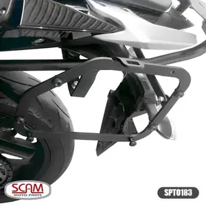 Imagem 2 de Suporte Lateral Scam Yamaha MT03/R3 (apartir de 2015) Preto - SPTO183