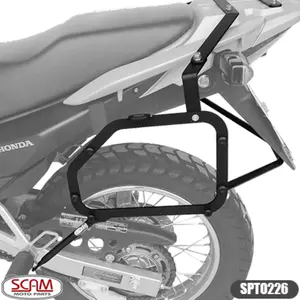 Suporte Lateral Scam Honda Falcon 400i (2013-2015) Preto - SPTO226