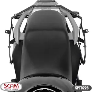 Imagem 4 de Suporte Lateral Scam Honda Falcon 400i (2013-2015) Preto - SPTO226