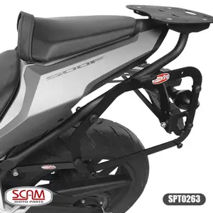 Imagem 3 de Suporte Lateral Scam Honda CB500F/CBR500R (apartir de 2016) Preto - SPTO263