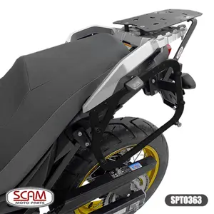 Imagem 2 de Suporte Lateral Scam Suzuki V-Strom 650 (apartir de 2019) Preto - SPTO363