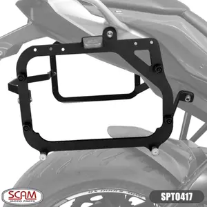 Imagem 1 de Suporte Lateral Scam BMW S1000XR (apartir de 2016) Preto - SPTO417