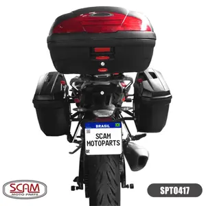 Imagem 4 de Suporte Lateral Scam BMW S1000XR (apartir de 2016) Preto - SPTO417