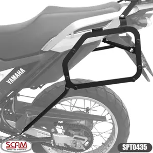 Imagem 1 de Suporte Lateral Scam Yamaha Crosser 150 (apartir de 2014) Preto - SPTO435