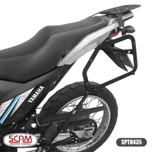 Imagem 3 de Suporte Lateral Scam Yamaha Crosser 150 (apartir de 2014) Preto - SPTO435
