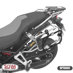 Imagem 2 de Suporte Lateral Scam BMW F850GS ADV (apartir de 2018) Preto - SPTO491
