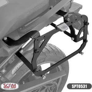 Suporte Lateral Scam BMW F750GS/F850GS (apartir de 2018) / F800GS/F800GS Plus (apartir de 2024) Preto - SPTO531