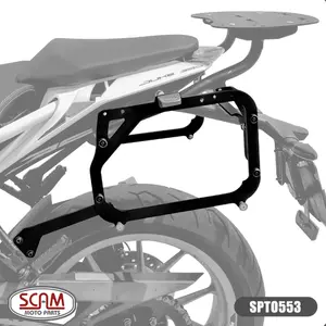 Suporte Lateral Scam KTM Duke 390 (apartir de 2019) Preto - SPTO553