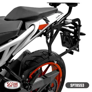 Imagem 2 de Suporte Lateral Scam KTM Duke 390 (apartir de 2019) Preto - SPTO553