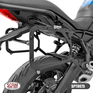 Imagem 3 de Suporte Lateral Scam Triumph Tiger 660 Sport (apartir de 2022) Preto - SPTO675