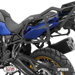 Imagem 3 de Suporte Lateral Scam Suzuki V-Strom 800 (apartir de 2024) Preto - SPTO789