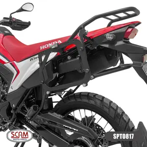 Imagem 2 de Suporte Lateral Scam Honda XR300L Tornado (apartir de 2025) Preto - SPTO817
