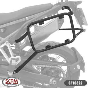 Imagem 1 de Suporte Lateral Scam BMW F900GS (apartir de 2025) Preto - SPTO822