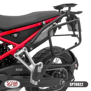 Imagem 2 de Suporte Lateral Scam BMW F900GS (apartir de 2025) Preto - SPTO822