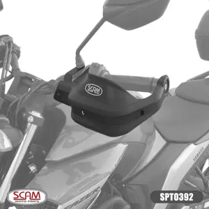 Imagem 1 de Protetor de Mão Scam Yamaha Fazer 250 (apartir de 2006) / FZ15 (apartir de 2023) - SPTO392