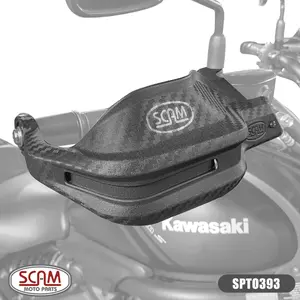 Imagem 1 de Protetor de Mão Scam Kawasaki Versys 650/Tourer (apartir de 2010) / Vulcan 650 (apartir de 2015) / Versys 1000/Tourer (2015-2019) - SPTO393