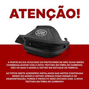 Imagem 2 de Protetor de Mão Scam Yamaha MT07/MT09 (apartir de 2015) - SPTO394