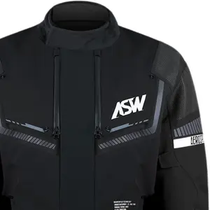 Imagem 3 de Jaqueta ASW Tectonic - Preto/Branco (100% Impermeável)
