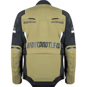Imagem 3 de Jaqueta ASW Tectonic - Preto/Caqui/Branco (100% Impermeável)