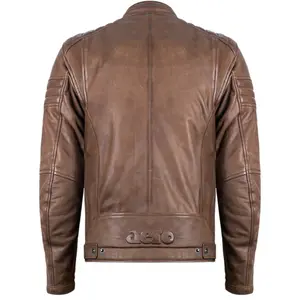 Imagem 2 de Jaqueta ASW Topgun Marrom (Couro)