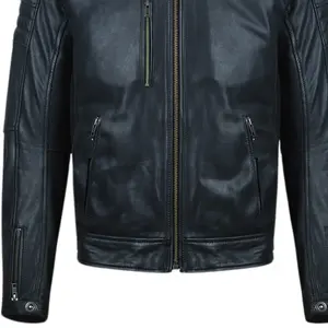 Imagem 4 de Jaqueta ASW Topgun Preta (Couro)
