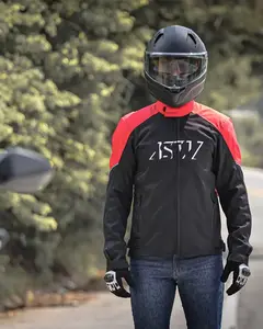 Imagem 6 de Jaqueta ASW Legion Preto/Vermelho