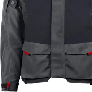 Imagem 4 de Jaqueta ASW Tsunami Cinza Chumbo/Preto/Vermelho